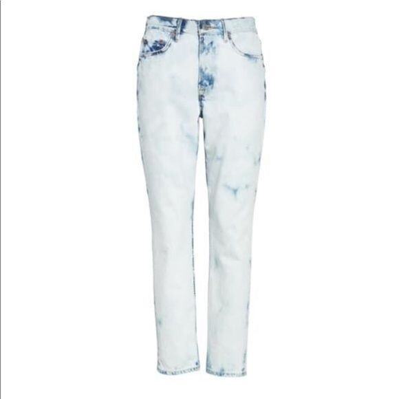 GRLFRND High-Rise Acid Wash Skinny Jeans Size 25 - Picture 5 of 7